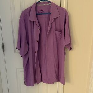 Tommy Bahama Lavender Button-Up Shirt